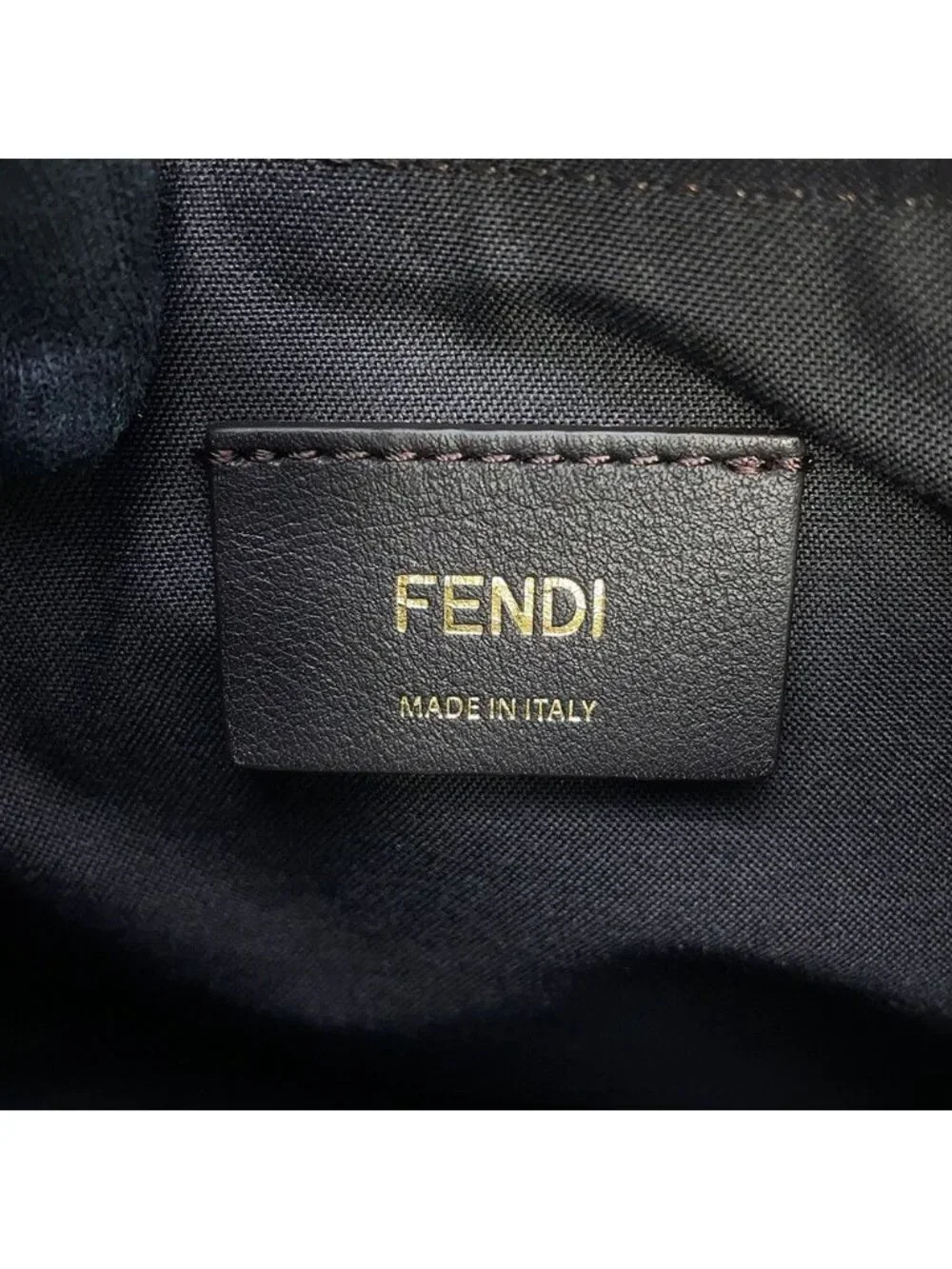 Fendi Handbag Graffiti Hobo Leather